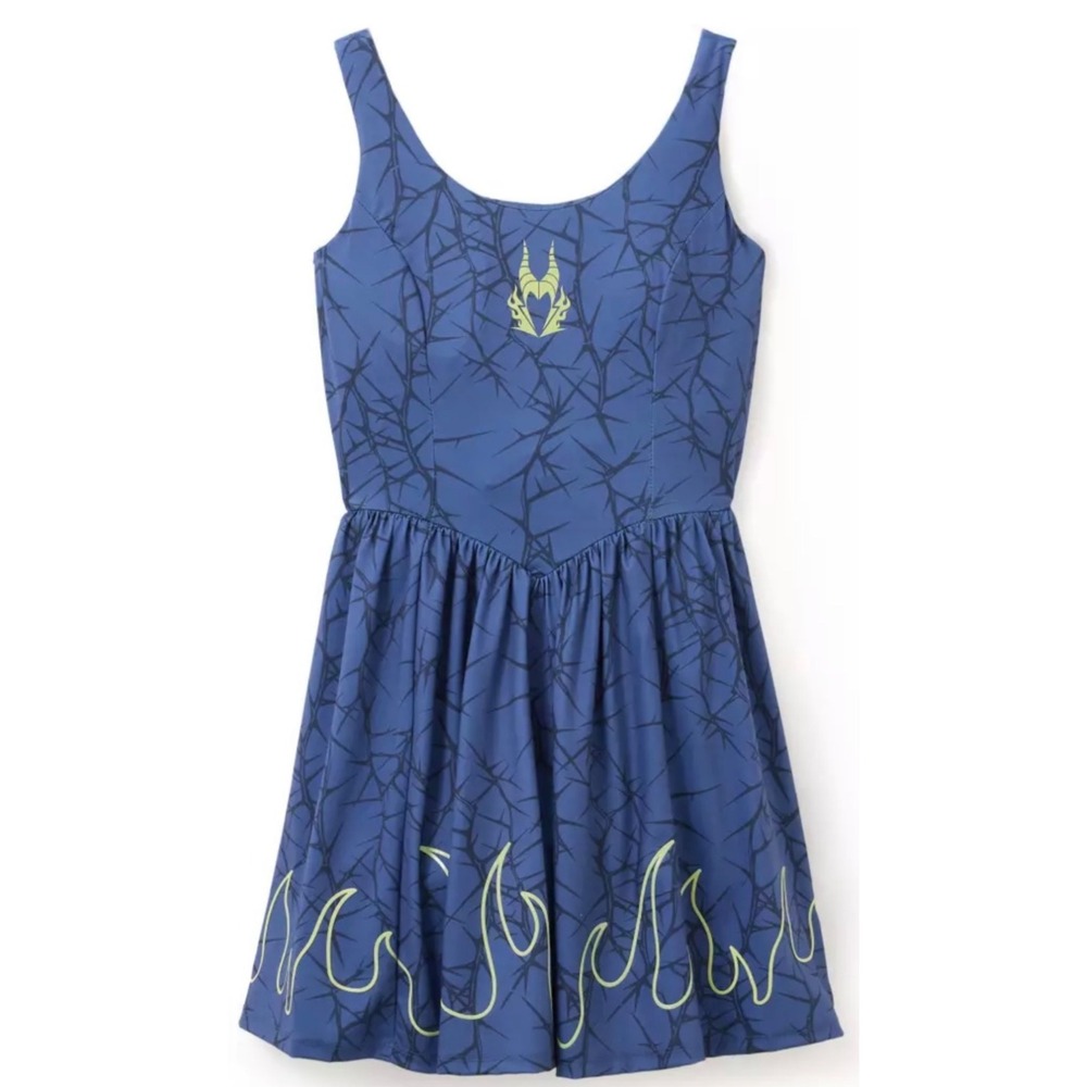 2026 Disney Parks Maleficent Athletic Dress Small Skort Villains Sleeping Beauty